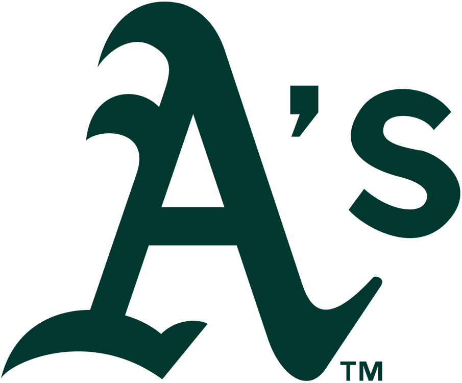 Oakland Athletics logos iron-ons
